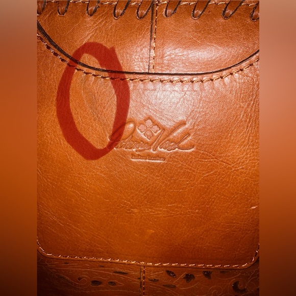 Patricia Nash Italian Leather Cut Out Tote-satchel Bag-NWOT. - Picture 5 of 10